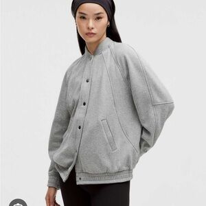 Lululemon plush oversized bomber jacket XS/small